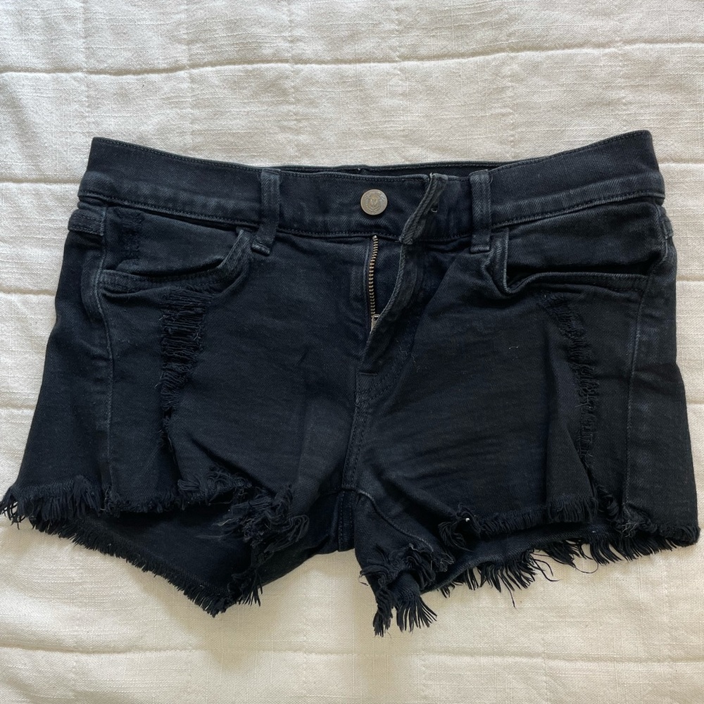 Black Wildfox Cutoff Shorts